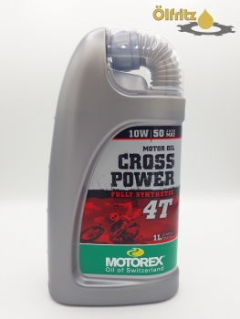 Motorex Cross Power 4T 10W-50 Motorradöl 1l