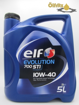ELF Evolution 700 STI 10W-40 Motoröl 5l