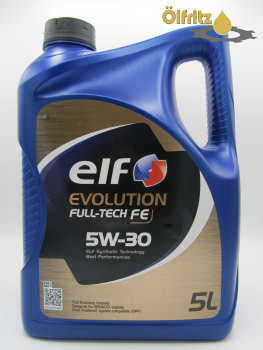 ELF Evolution Full Tech FE 5W-30 Motoröl 5l