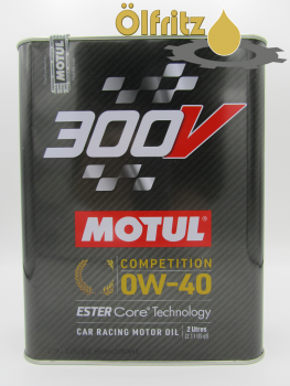 Motul 300V Competition (vormals Trophy) 0W-40 Rennsport-Motoröl 2l