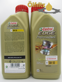 Castrol EDGE Professional H 5W-30 (neues Design) Motoröl 1l