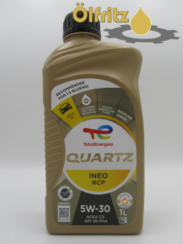 Total Quartz Ineo RCP 5W-30 Motoröl 1l