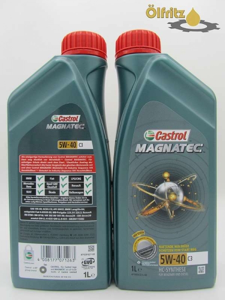 Castrol Magnatec C3 5W-40 Motoröl 1l