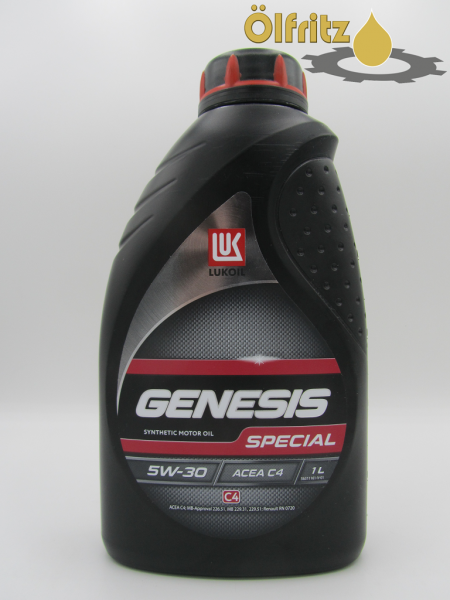 LUKOIL GENESIS special C4 5W-30 Motoröl 1l (ersetzt OMV BIXXOL special C4 5W-30)