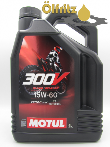 Motul 300V 4T Factory Line Off Road ESTER CORE 15W-60 Motorradöl 4l